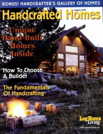Log Home Living - August 2000