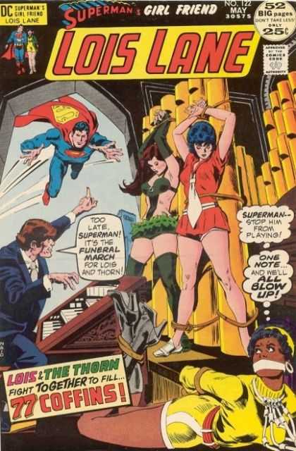 Lois Lane 122 - Music - One Note - Thorn - Funeral March - Captured