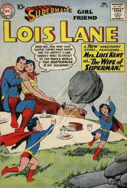 Lois Lane 23 - Imaginary Story - Super-twins - Wife - Husband - Picnic