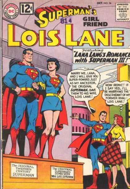 Lois Lane 36 - Lovers - Couple - Lana Langs Romance - Skirt - Heel