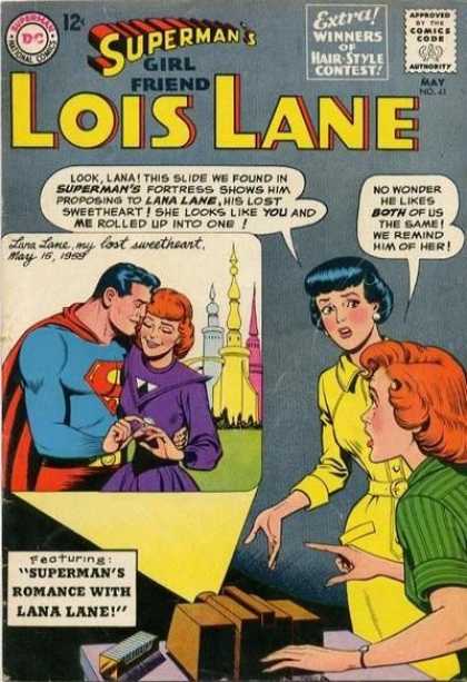 Lois Lane 41 - Superman - Girlfriend - Women - Lana Lane - Comics Code