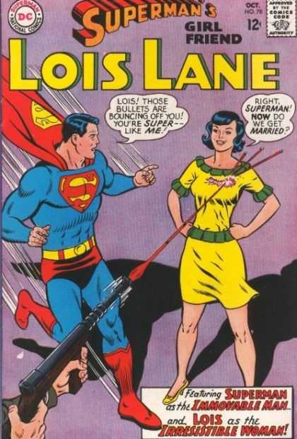 Lois Lane 78 - Superman - Lois Lane - Gun - Girl Friend - Gun Shot