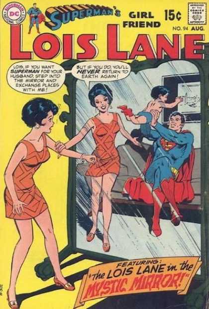 Lois Lane 94 - Supermans Girl Friend - Lois Lane - Mystic Mirror - Cute Baby - Pretty Woman