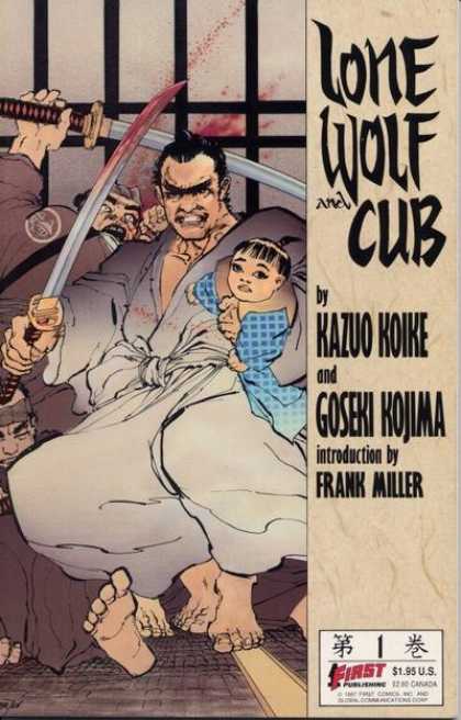 Lone Wolf and Cub 1 - Sword - Fight - Baby - Kazuo Koike - Frank Miller - Frank Miller