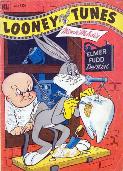 Looney Tunes 129 - Dell - Merrie Melodies - Elmer Fudd - Dentist - Tooth