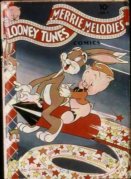 Looney Tunes 21 - Merrie Melodies - Bugs Bunny - July - Rocket - Porky Pig