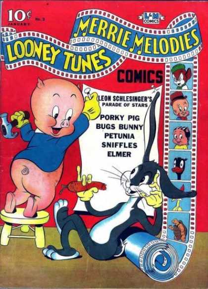 Looney Tunes 3 - Parade Of Stars - Bugs Bunny - Leon Tales - Mighty Cat - Picture Parade