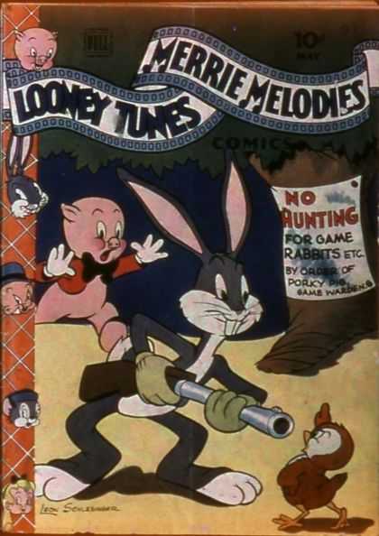 Looney Tunes 31 - Merrie Melodies - No Hunting - Rabbits - Porky - Game Warden