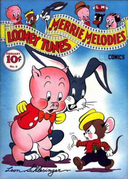 Looney Tunes 4 - Porky Pig - Merrie Melodies - Animated Cartoons - Funny Animals - Sylvester