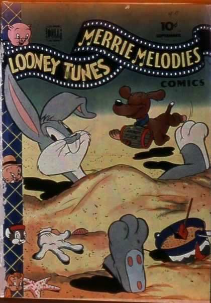 Looney Tunes 47 - Comic Book - Looney Tunes - Bugs Bunny - Buried - San