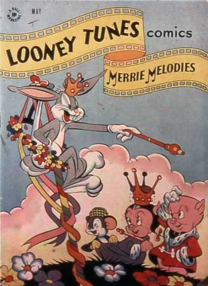 Looney Tunes 67 - Warner Bros - Bugs Bunny - King - Porky Pig - Queen