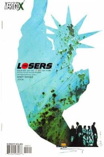 Losers 3 - Statue Of Liberty - Background - Andy Diggle - Jock - Group - Mark Simpson