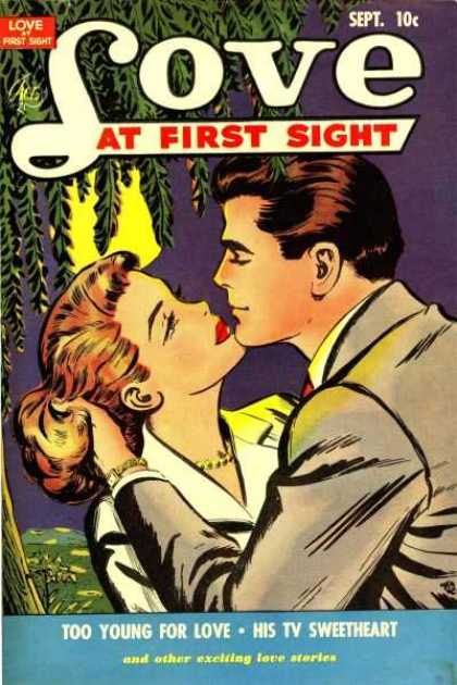 Love At First Sight 11 - Too Young For Love - His Tv Sweetheart - Sept10c - End Other Exciting Love Stories - Gold Watch