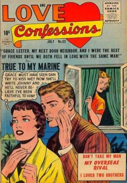 Love Confessions 52 - True To My Marine - Grace Must Have Seen Dan Try To Kiss Me - My Overseas Rival - I Loved Two Brothers - Fell In Love With The Same Man
