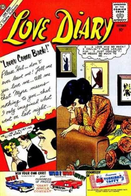 Love Diary 12 - Partner Is A Flirt - Roses - Hal And Myra - Love Letter - Despondent Lover