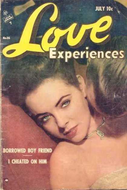 Love Experience 26 - Woman Being Kissed - Necklace - Borrowed Boy Friend - I Cheated On Him - Woman Reclining