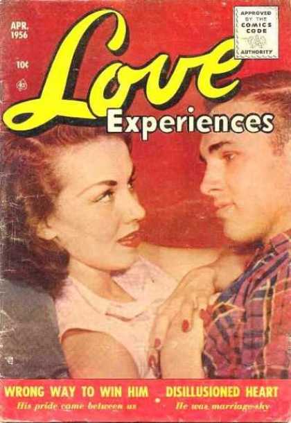 Love Experience 37 - Love Experiences - April 1956 - Wrong Way To Win Him - Disillusioned Heart - He Was Marriage Shy