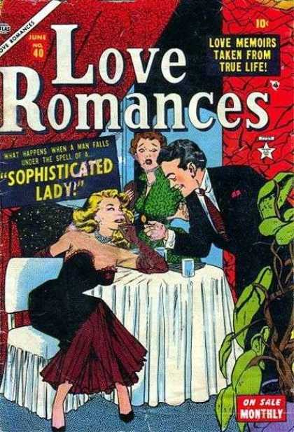 Love Romances 40 - Love - Memoirs - Sophisticated - Lady - Dinner