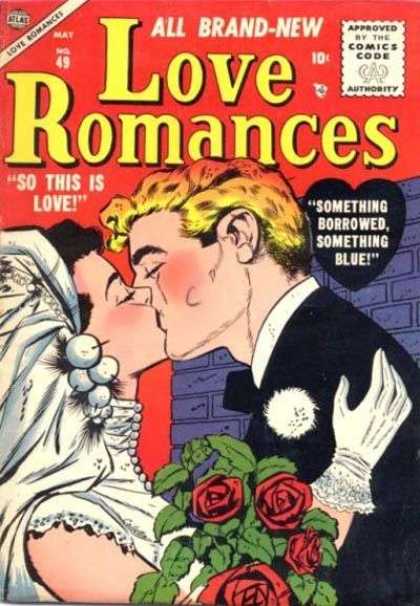 Love Romances 49 - Kiss - Bride - So This Is Love - Groom - Tuxedo