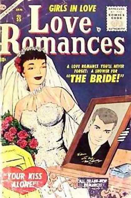 Love Romances 55 - The Bride - Wedding Dress - Your Kiss Alone - Photograph - Wedding Veil