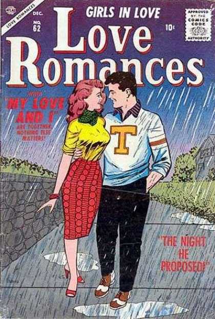 Love Romances 62 - Love Romances - Girls In Love - My Love And I - The Night He Proposed - Together Nothing Else Matters