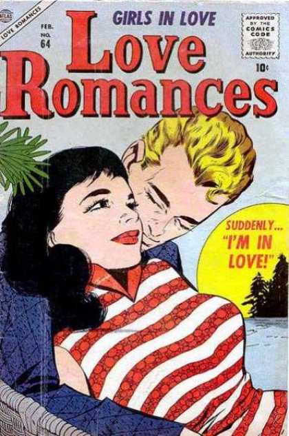 Love Romances 64 - Man - Woman - Stripes - Collar - Tree