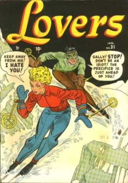 Lovers 31 - Keep Away From Me - Sally - Stop - Woman - Man