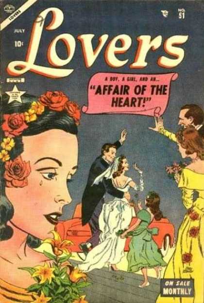 Lovers 51 - Affair Of The Heart - Wedding - Bride - Groom - Car
