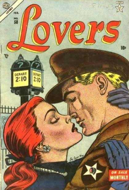 February - 10 Cents - Redhead - Blonde - Depart Lovers 58 - February - 10 Cents - Redhead - Blonde - Depart