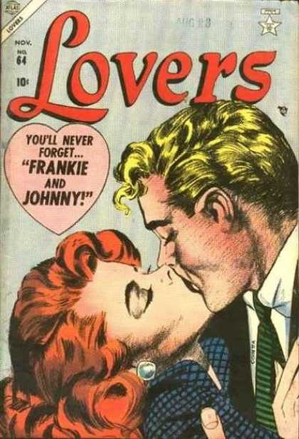 Lovers 64 - Frankie - Johnny - Kissing - Man - Woman