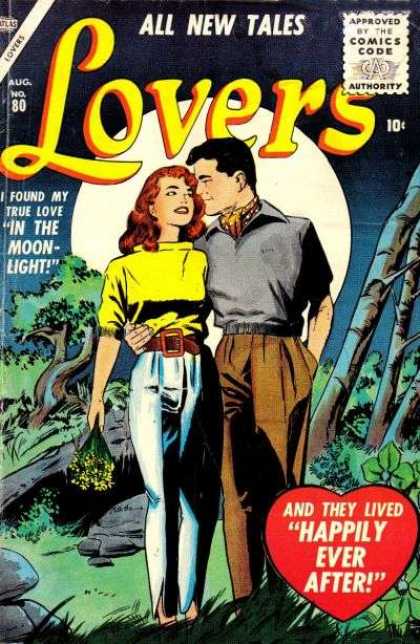 Lovers 80 - Love - Moon - Walking In The Woods - Moonlite Night - Romantic