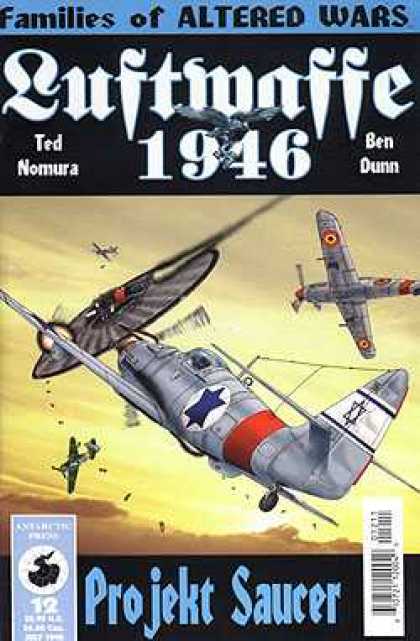 Luftwaffe 1946 12 - Ted Nomura - Ben Dunn - Airplane - Projekt Saucer - Fire Fight