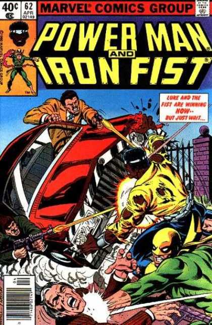 Marvel - Car - Battle - Guns - Costume Luke Cage: Power Man 62 - Marvel - Car - Battle - Guns - Costume