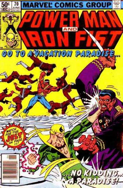 Knife - Jolt - No Kidding A Paradise - 50c - Iron Fist Luke Cage: Power Man 70 - Knife - Jolt - No Kidding A Paradise - 50c - Iron Fist
