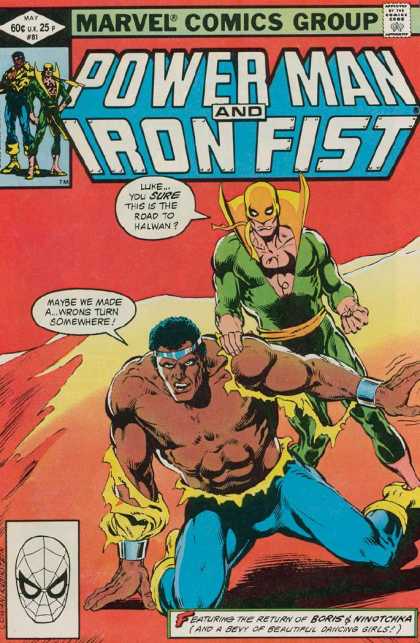 Luke Cage: Power Man 81 - Marvel Comics - Iron Fist - Spiderman - Mask - Headband