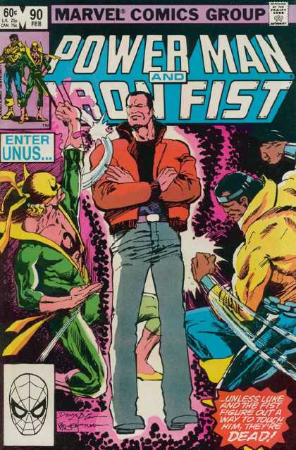 Marvel - Enter Unus - One Tall Man - Great Energy - Attacked Luke Cage: Power Man 90 - Marvel - Enter Unus - One Tall Man - Great Energy - Attacked