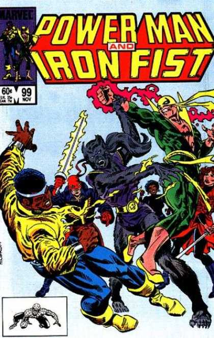 Iron Fist - Wolf - Fight - Battles - Super Heroes Luke Cage: Power Man 99 - Iron Fist - Wolf - Fight - Battles - Super Heroes
