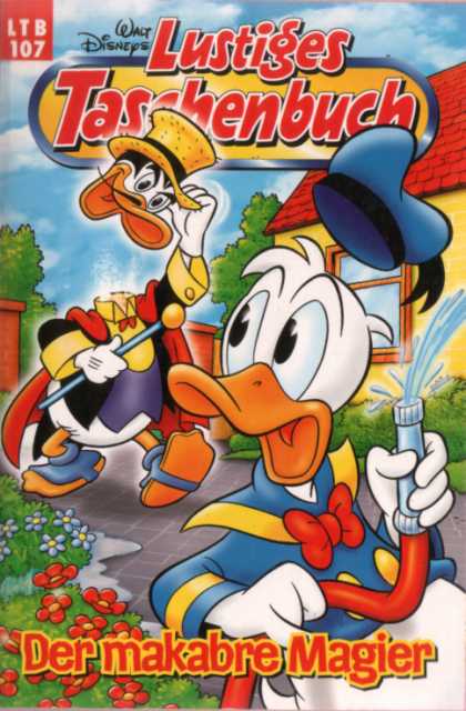 Lustiges Taschenbuch Neuauflage 107 - Hose - Donald Duck - Watering Garden - Donalds Uncle - Starring
