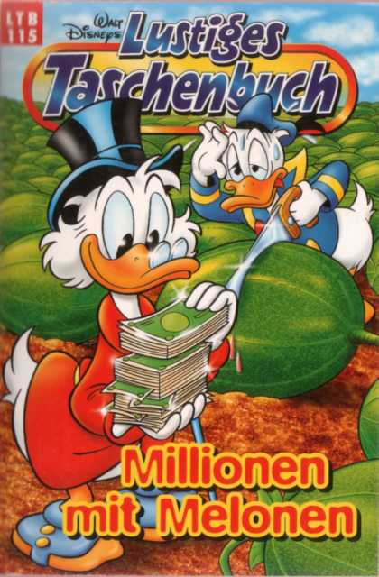 Lustiges Taschenbuch Neuauflage 115 - Walt Disneys - Donald Duck - Scrooge - Money - Millionen Mit Melonen
