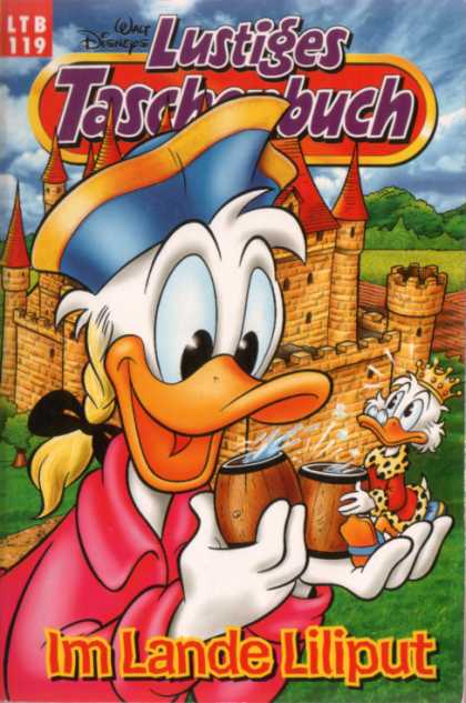 Lustiges Taschenbuch Neuauflage 119 - Donald Duck - Castle - Barrels - Giant - Im Lande Liliput