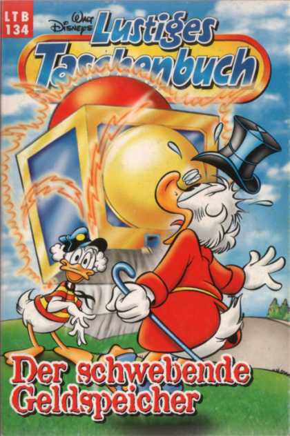 Lustiges Taschenbuch Neuauflage 134 - Uncle Scrooge - Walt Disney - Duck - Box - Road
