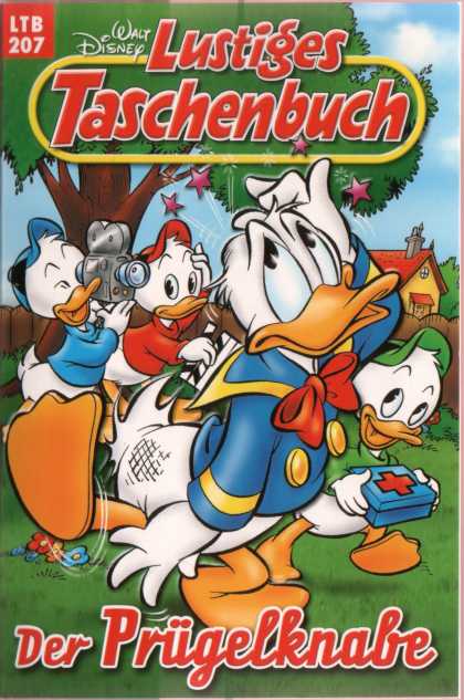 Lustiges Taschenbuch Neuauflage 207 - Donald Duck - Ducklings - Red Cross - Camera - Stars