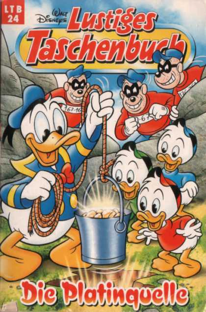 Lustiges Taschenbuch Neuauflage 24 - Walt Disney - Donald Duck - Gold - Hewey - Dewey
