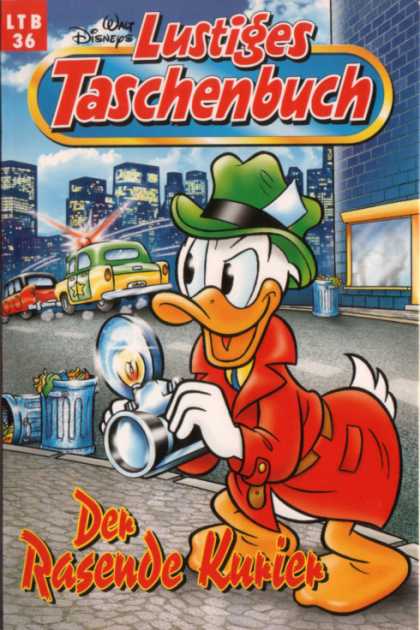 Lustiges Taschenbuch Neuauflage 36 - Donald Duck - Camera - Walt Disneys - Ltb 36 - Der Rasende Kurier