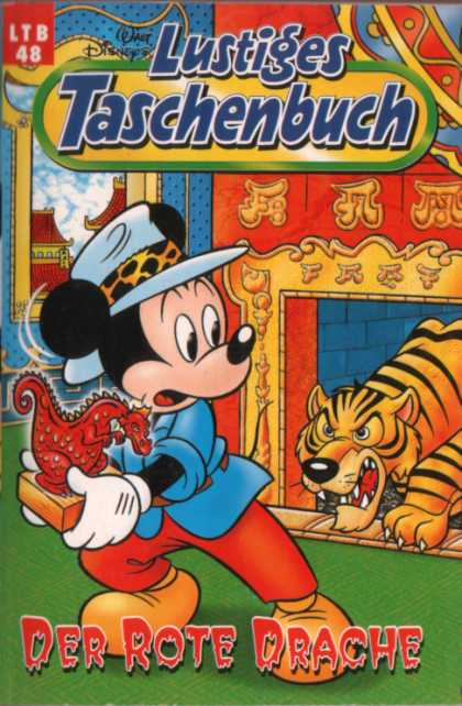Lustiges Taschenbuch Neuauflage 48 - Lustiges - Taschenbuch - Mickey Mouse - Tiger - Der Rote Drache