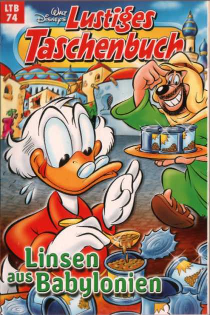 Lustiges Taschenbuch Neuauflage 74 - Walt Disneys - Scrooge - Beans - Palace - Spoon