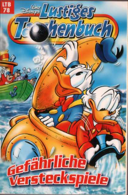 Lustiges Taschenbuch Neuauflage 78 - Walt Disney - Donald Duck - Boat - Scroudge - Submarine
