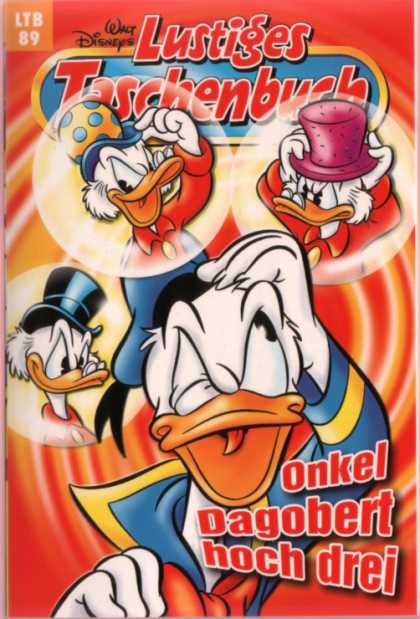 Lustiges Taschenbuch Neuauflage 89 - Walt Disneys - Cap - Onkel - Dagobert - Hoch Drei