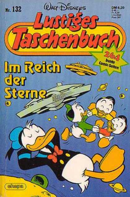 Lustiges Taschenbuch 134 - Walt Disney - Space Ships - Donald Ducks Nephews - Donald Duck - Planet