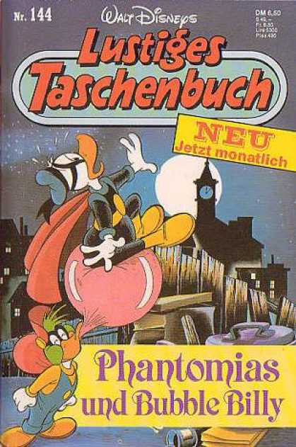 Lustiges Taschenbuch 146 - Donald Duck - Clock Tower - Moon - Bubble Billy - Phantomias